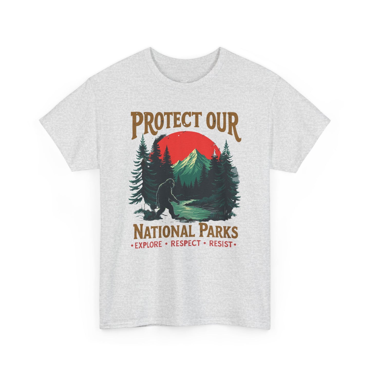 Protect Our National Parks | Bigfoot | Adult Cotton Tee