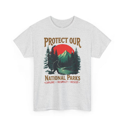 Protect Our National Parks | Bigfoot | Adult Cotton Tee