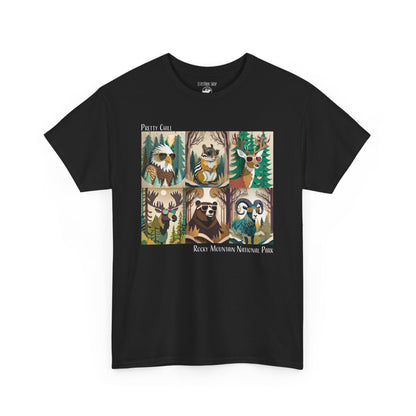 The Super Six | Layered Paper | RMNP | Adult Cotton Tee