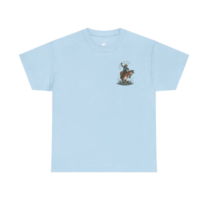 Trout Cowboy | Adult Cotton Tee