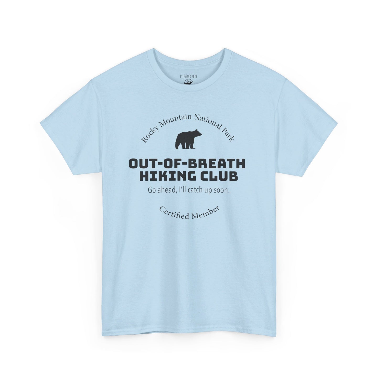 Out-of-Breath Club #3 | RMNP | Adult Cotton Tee