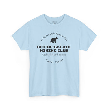 Out-of-Breath Club #3 | RMNP | Adult Cotton Tee