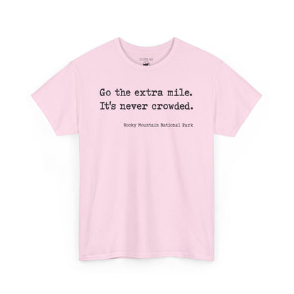 Go the Extra Mile | RMNP | Adult Cotton Tee