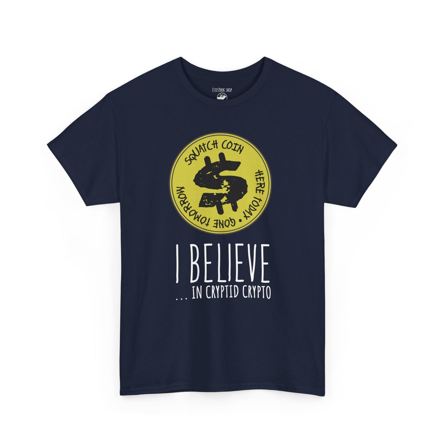Cryptid Crypto | Bigfoot | Adult Cotton Tee