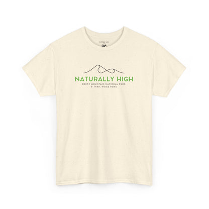 Naturally High | Trail Ridge Road | RMNP | Adult Cotton Tee
