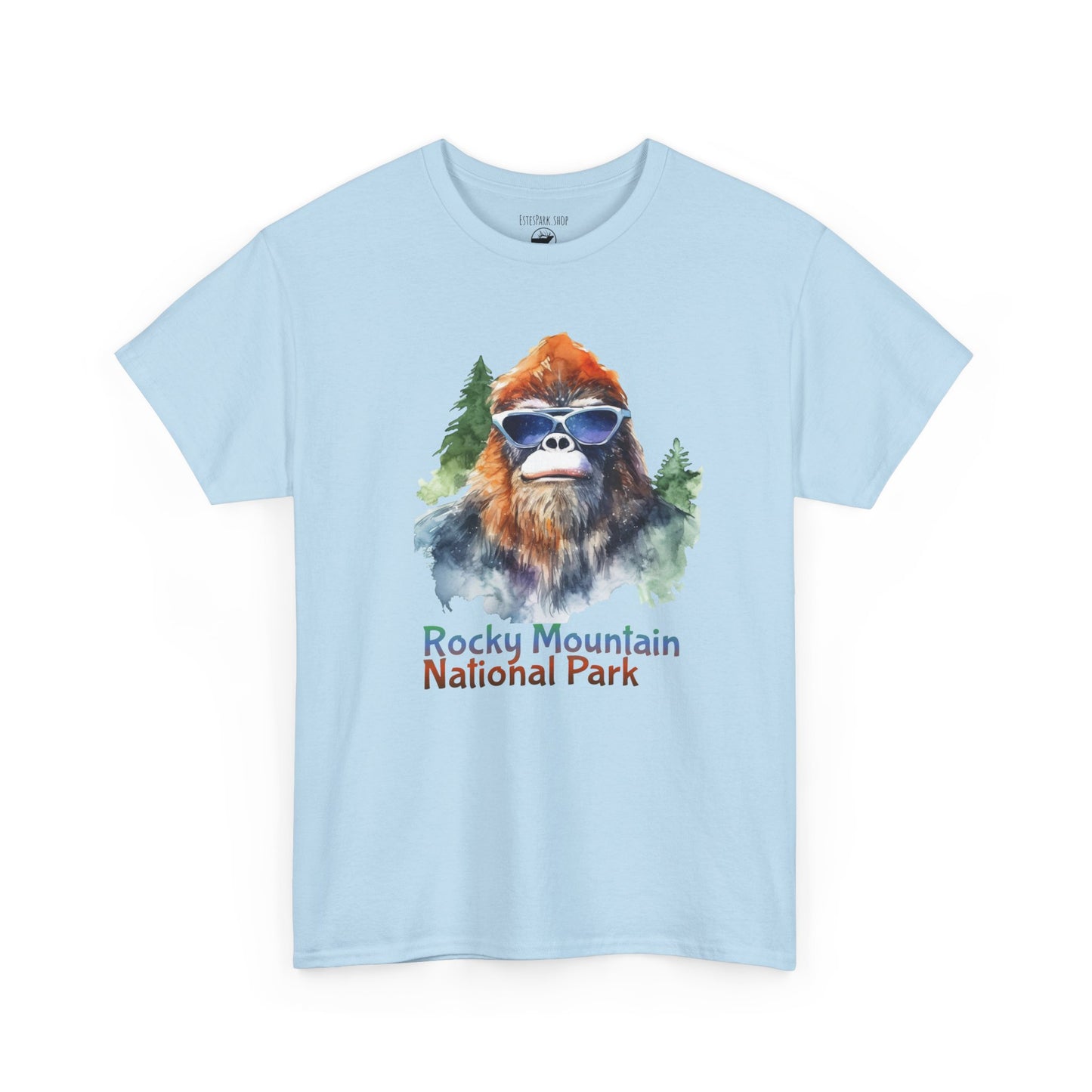 Portrait of the Redhead Bigfoot | RMNP | Adult Cotton Tee