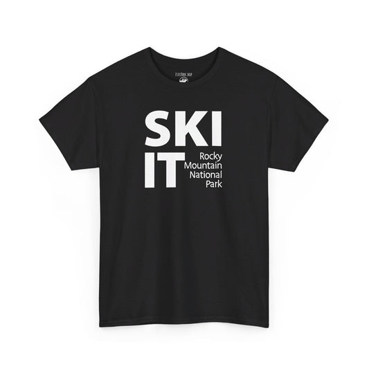 Ski It | RMNP | Adult Cotton Tee