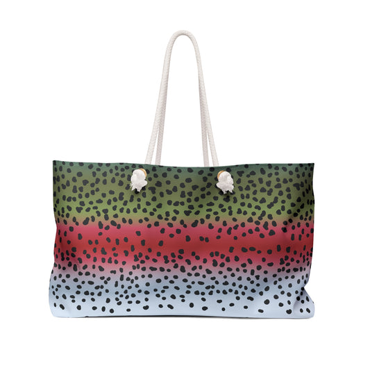 Rainbow Trout Weekender Bag | Rainbow Trout | Weekender Tote