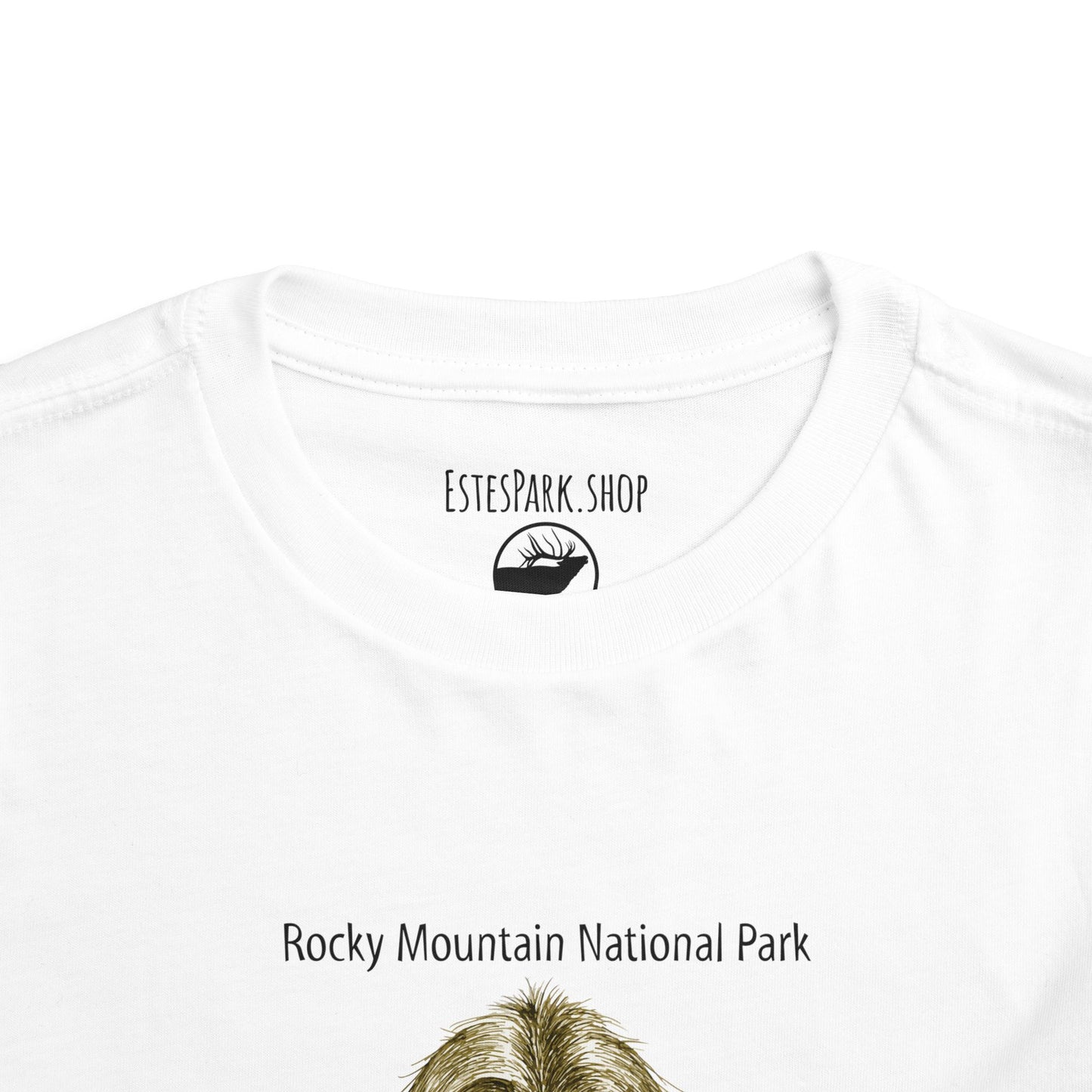 Hippie Bigfoot | RMNP | Cotton Toddler Tshirt