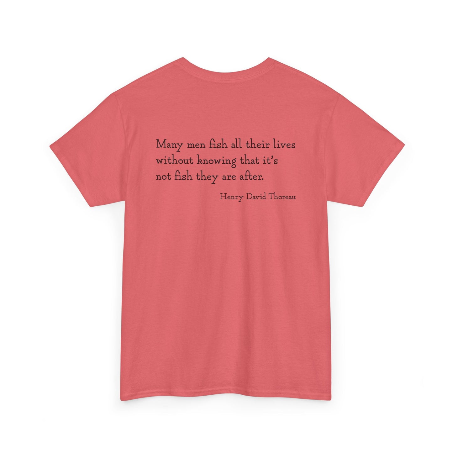 Many Men Go Fishing  | Adult Cotton Tee