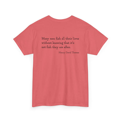 Many Men Go Fishing  | Adult Cotton Tee