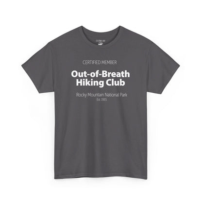 Out-of-Breath Club #2 | RMNP | Adult Cotton Tee
