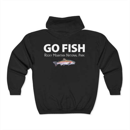Go Fish | RMNP | Heavy Blend Zippered Hoodie