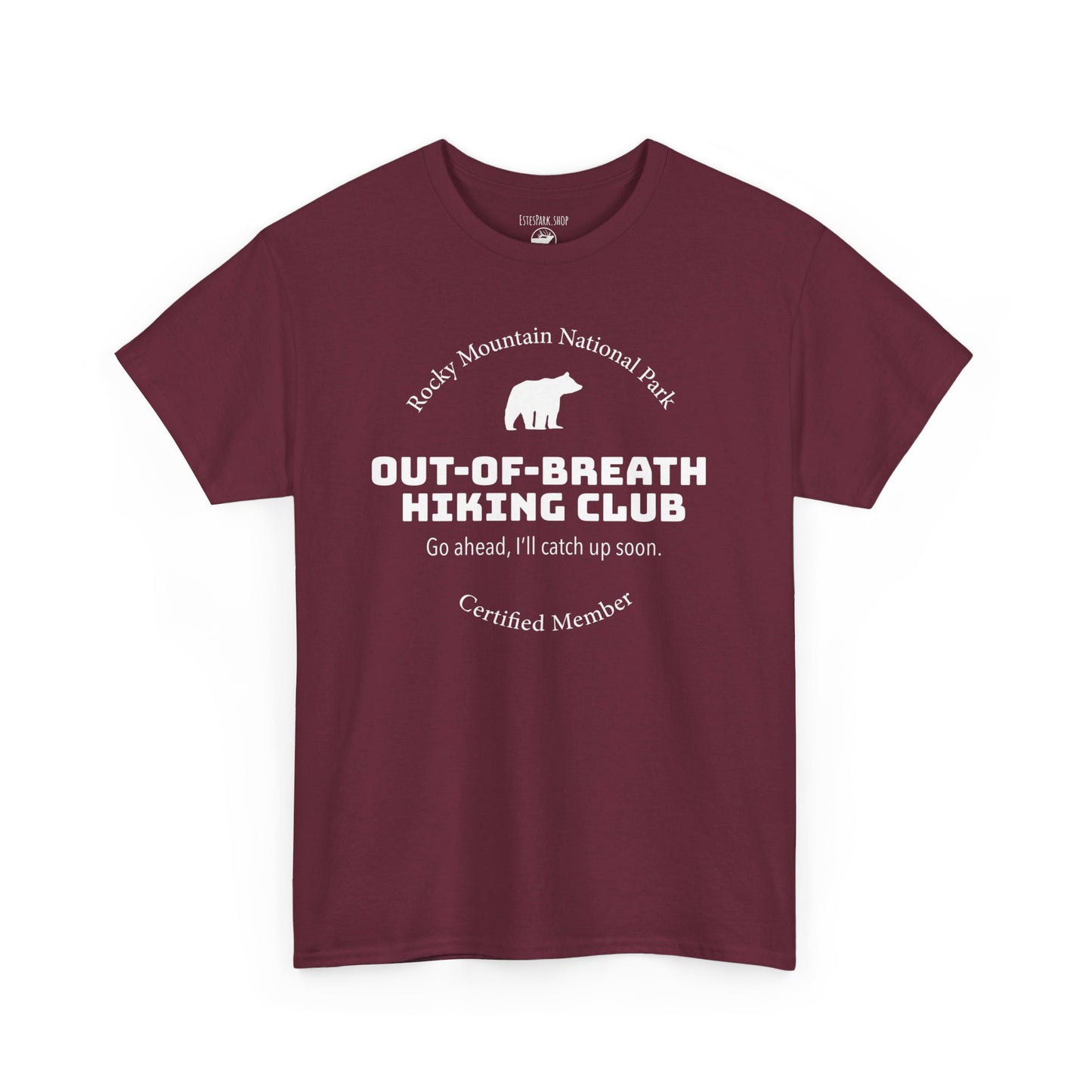 Out-of-Breath Club #3 | RMNP | Adult Cotton Tee