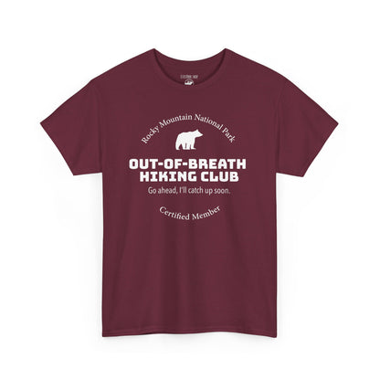 Out-of-Breath Club #3 | RMNP | Adult Cotton Tee