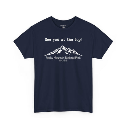 See You At The Top | RMNP | Adult Cotton Tee