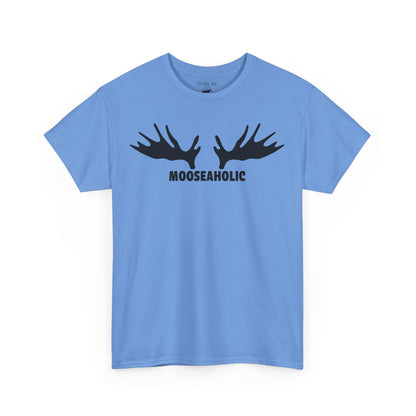 MOOSEAHOLIC | Adult Cotton Tee