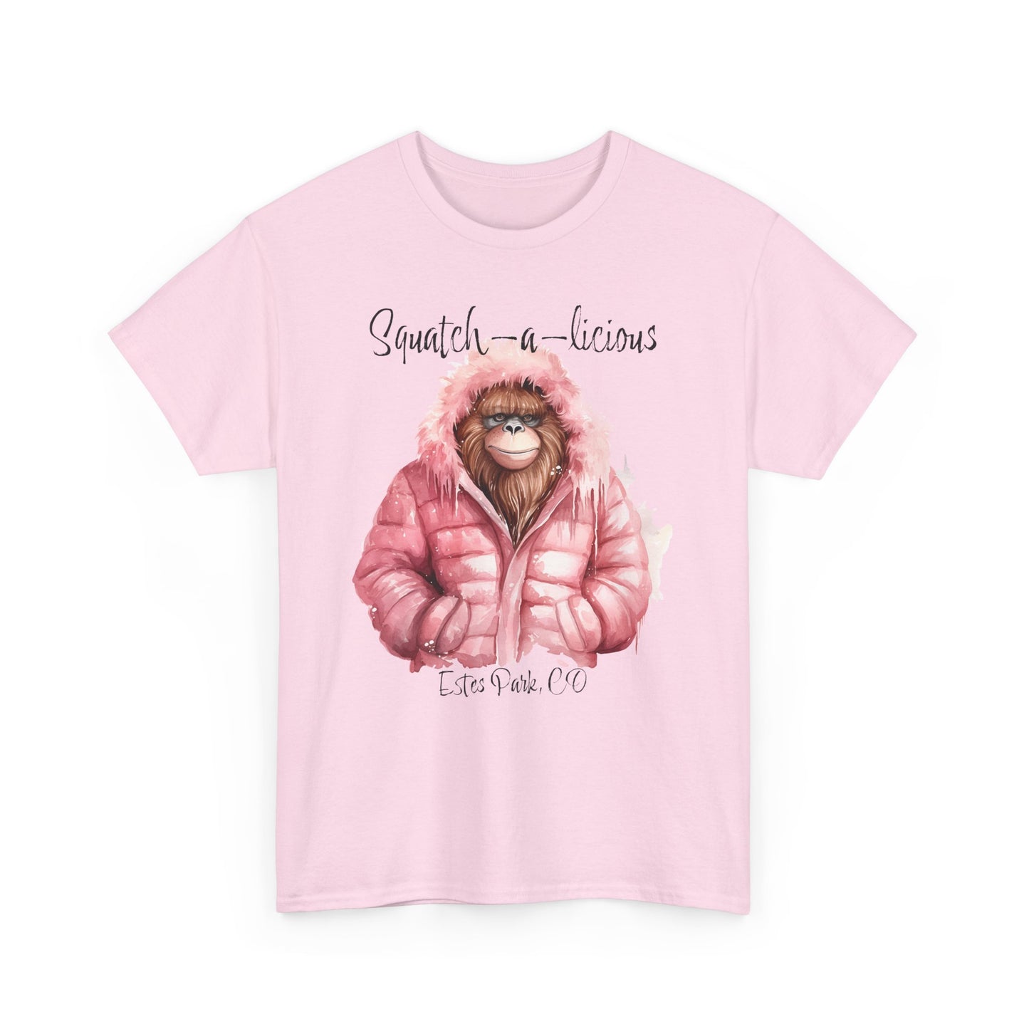 Squatch-a-Licious | Bigfoot | Estes Park | Adult Cotton Tee