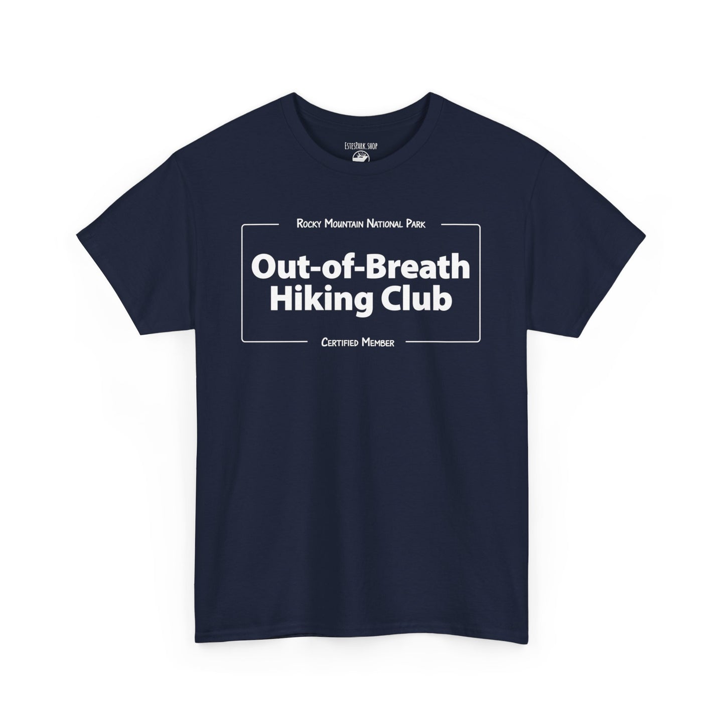 Out of Breath Hiking Club | RMNP | Heavy Cotton Tee