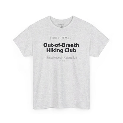 Out-of-Breath Club #2 | RMNP | Adult Cotton Tee
