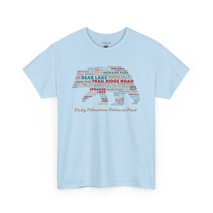 RMNP Place Names Bear | RMNP | Heavy Cotton Tee