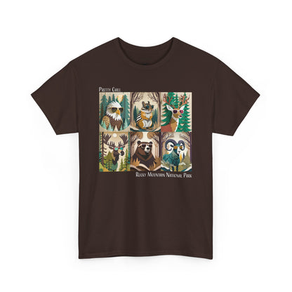 The Super Six | Layered Paper | RMNP | Adult Cotton Tee
