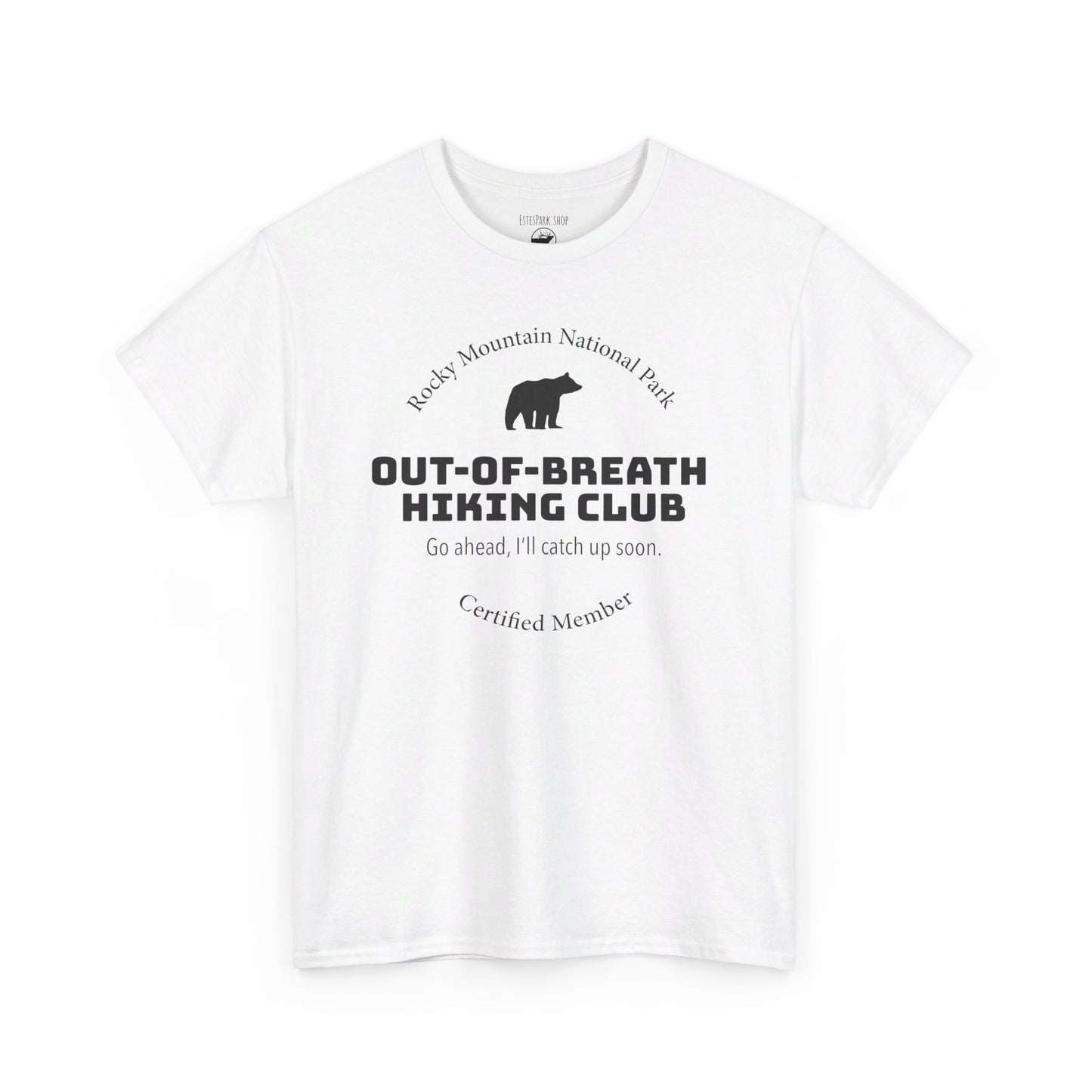 Out-of-Breath Club #3 | RMNP | Adult Cotton Tee