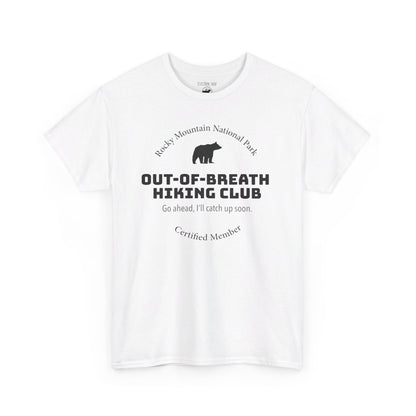 Out-of-Breath Club #3 | RMNP | Adult Cotton Tee