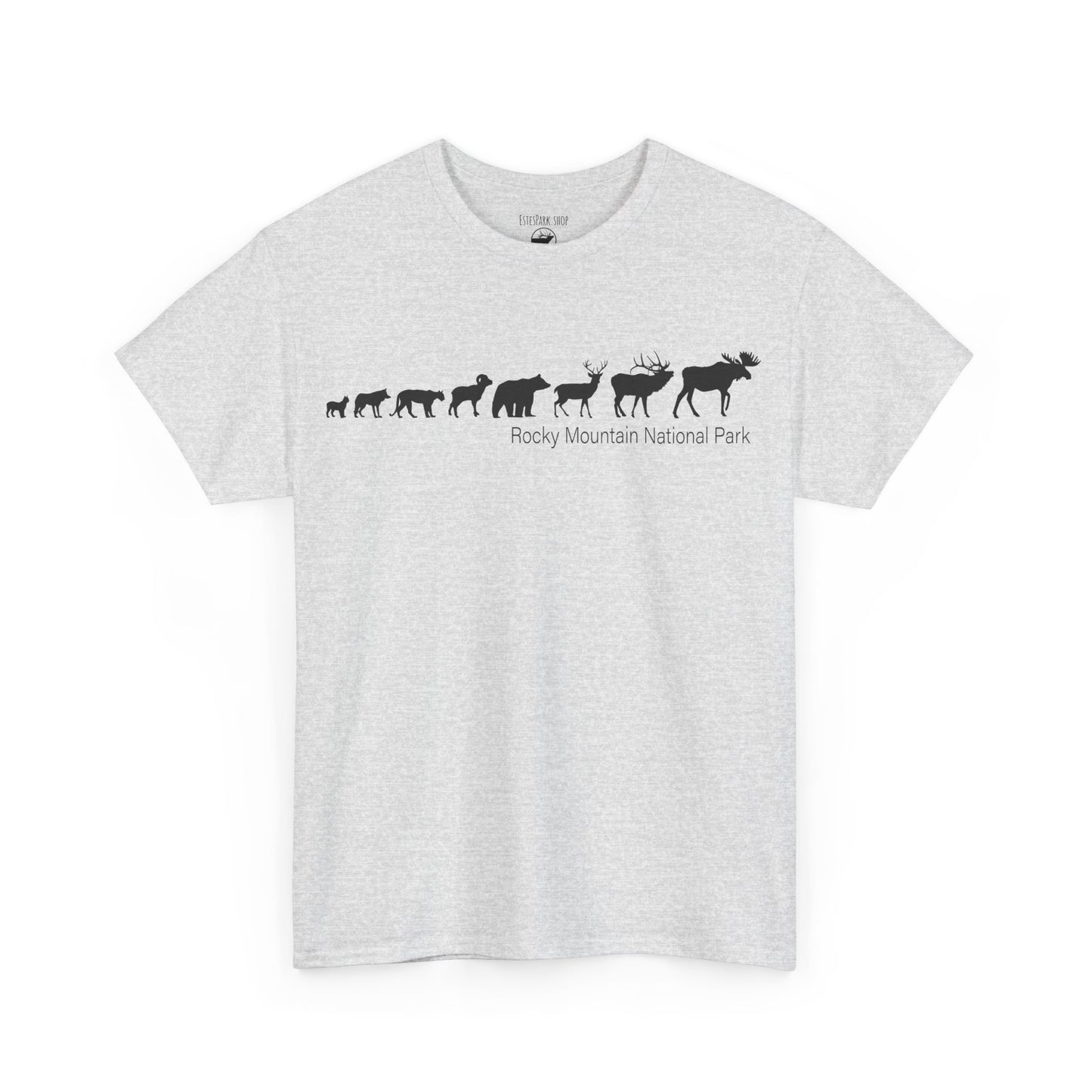 Forest Mammal Lineup | RMNP | Adult Cotton Tee