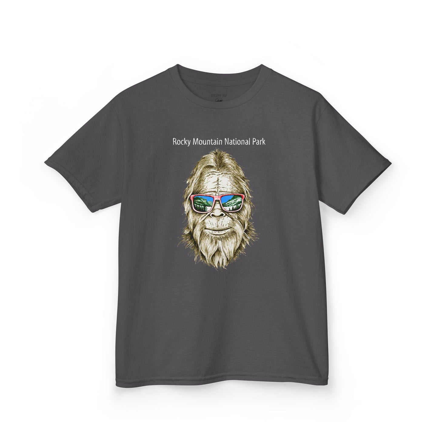 Hippie Bigfoot | RMNP | Kids Heavy Cotton Tshirt