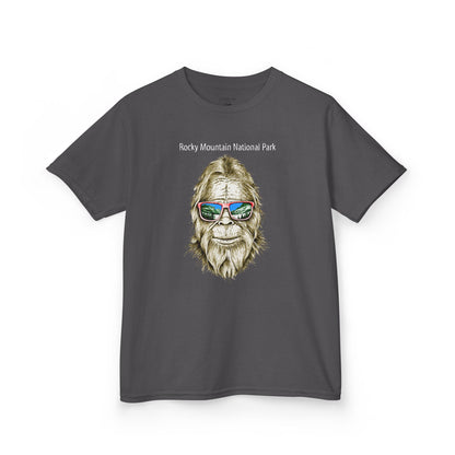 Hippie Bigfoot | RMNP | Kids Heavy Cotton Tshirt