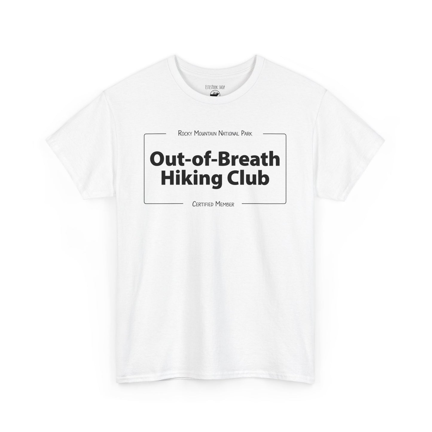 Out of Breath Hiking Club | RMNP | Heavy Cotton Tee