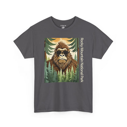 Watching For Bigfoot  | Layered Paper | RMNP | Adult Cotton Tee