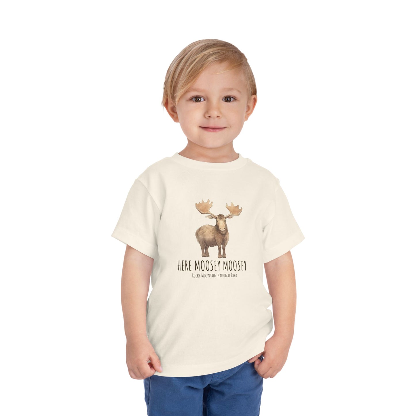 Here Moosey Moosey | RMNP | Cotton Toddler Tshirt
