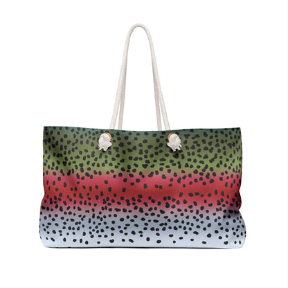 Rainbow Trout Weekender Bag | Rainbow Trout | Weekender Tote