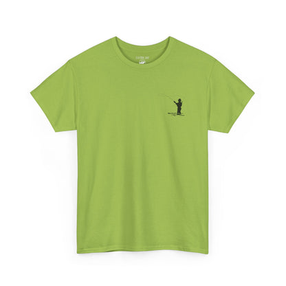 Many Men Go Fishing  | Adult Cotton Tee