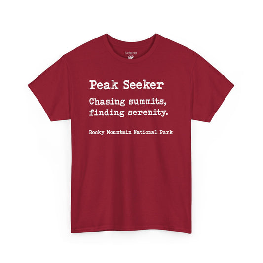 Peak Seeker | RMNP | Adult Cotton Tee