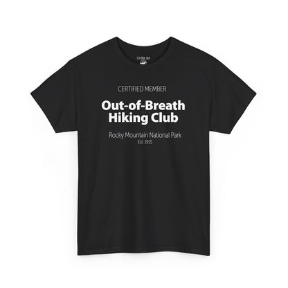 Out-of-Breath Club #2 | RMNP | Adult Cotton Tee