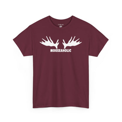 MOOSEAHOLIC | Adult Cotton Tee