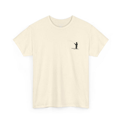 Many Men Go Fishing  | Adult Cotton Tee