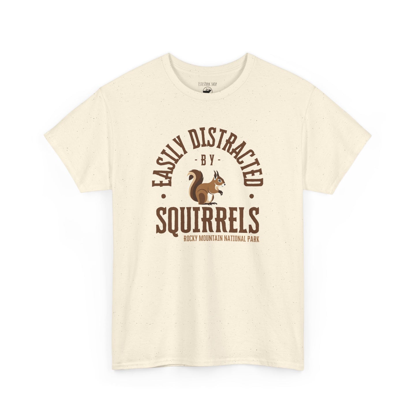 Easily Distracted by Squirrels | RMNP | Heavy Cotton Tee