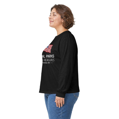 National Parks - National Treasures | RMNP | Long-sleeve Tshirt