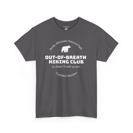 Out-of-Breath Club #3 | RMNP | Adult Cotton Tee