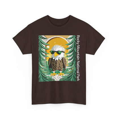 Bald Eagle | Layered Paper | RMNP | Adult Cotton Tee