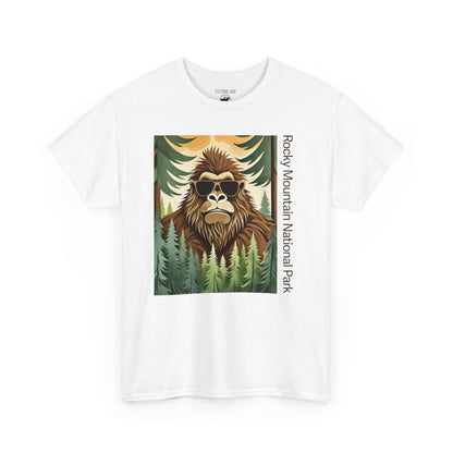Watching For Bigfoot  | Layered Paper | RMNP | Adult Cotton Tee