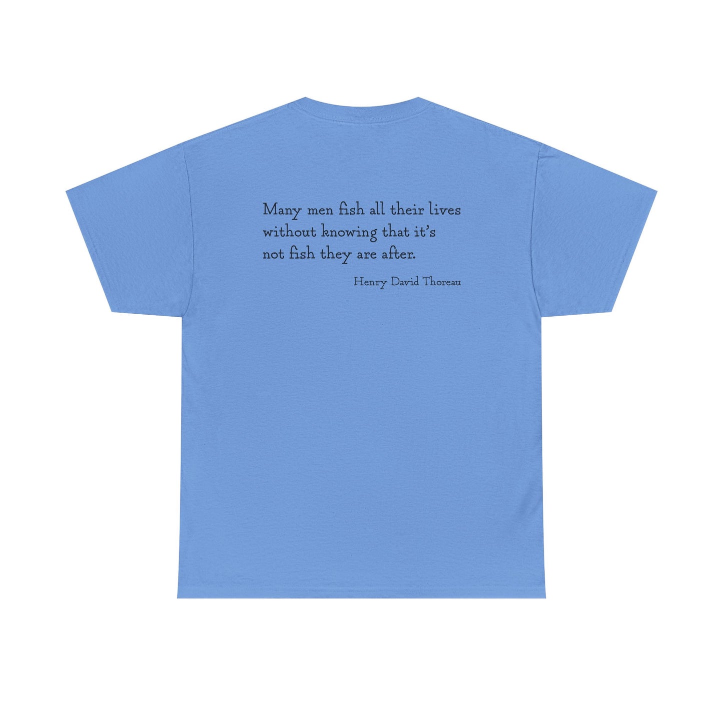 Many Men Go Fishing  | Adult Cotton Tee