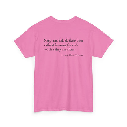 Many Men Go Fishing  | Adult Cotton Tee