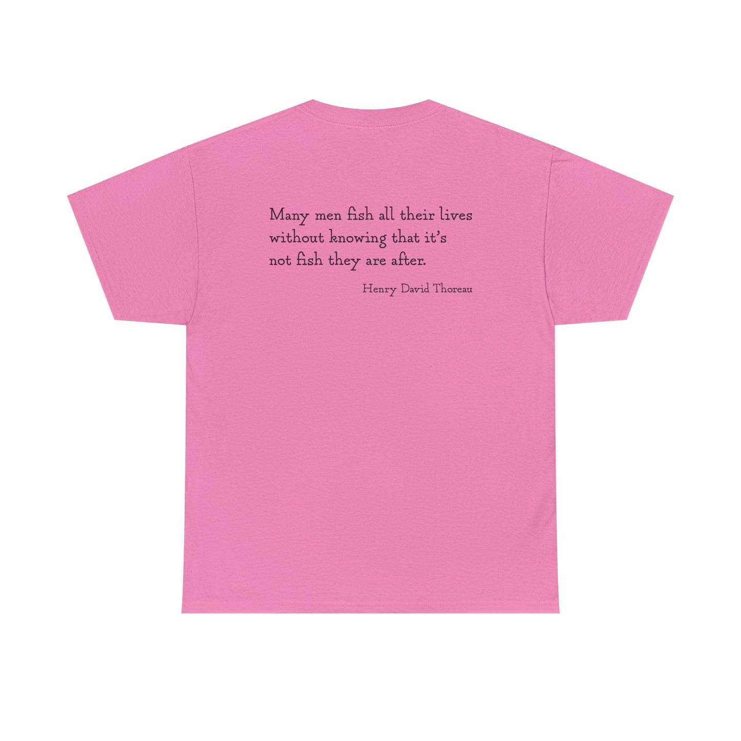 Many Men Go Fishing  | Adult Cotton Tee