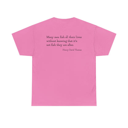 Many Men Go Fishing  | Adult Cotton Tee