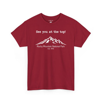 See You At The Top | RMNP | Adult Cotton Tee